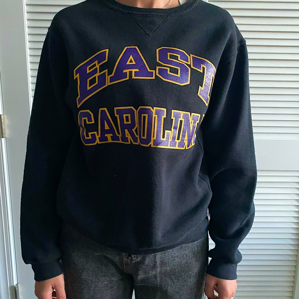 Vintage East Carolina University crewneck sweatshirt